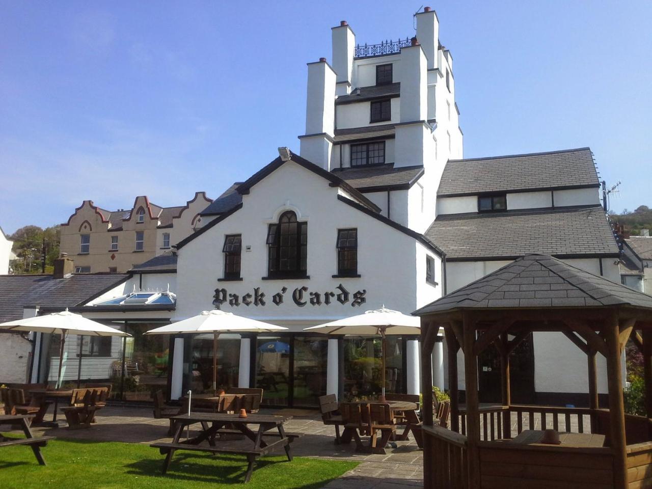 Hotel The Pack O' Cards Combe Martin Exterior foto